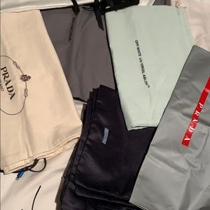 Lot of designer dust bags CHECK DESCRIPTION!